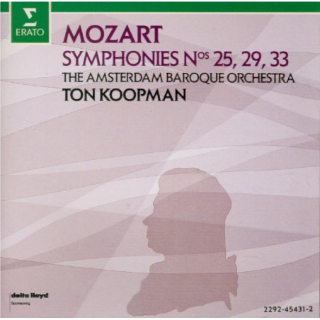MOZART - Koopman - Symphonie n°29 en la majeur K.201 (K6.186a)